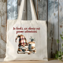 Tvåtonsfärg Gnome Gift tote Bag