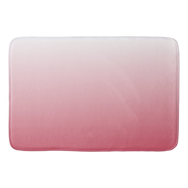 Tvåtonsgradient, rosa av monterad lax badrumsmatta (Framsidan)