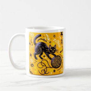 Tvåtonskatt kaffemugg
