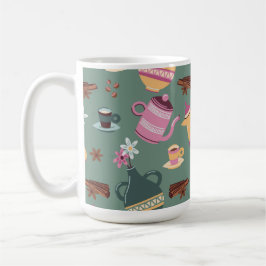Tvåtonsmugg design  kaffemugg