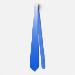 Tvåtonsövertoningsombre elektrisk blue slips