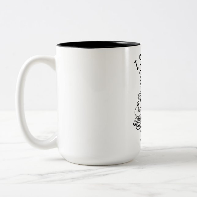 Tvåtonsprickig Nyckelpiga Kaffe Mugg (Vänster)