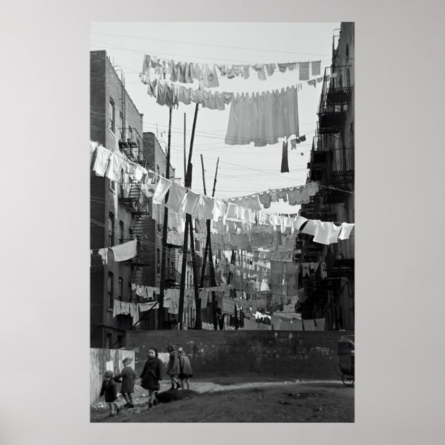 TVÄTT DAGEN - BRONX 1936 POSTER (Framsidan)