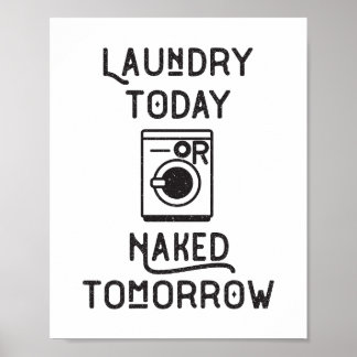Tvätt i dag poster