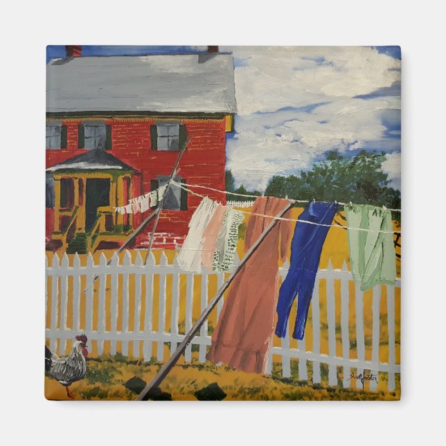 Tvätt Magnet (Framsidan)