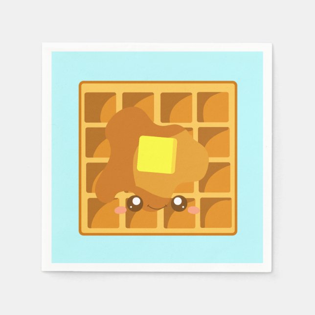 Tvätt med smör och sirap pappersservett (Framsidan)