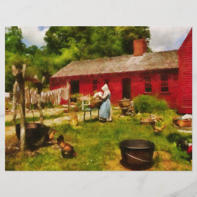 TVÄTT - OLD SCHOOL TVÄTT REKLAMBLAD (Framsidan)