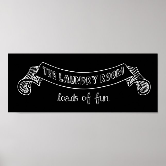 Tvätt Room Poster (Framsidan)