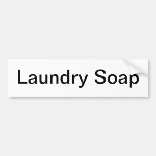 Tvätt Soap Shelf Sign/ Bildekal