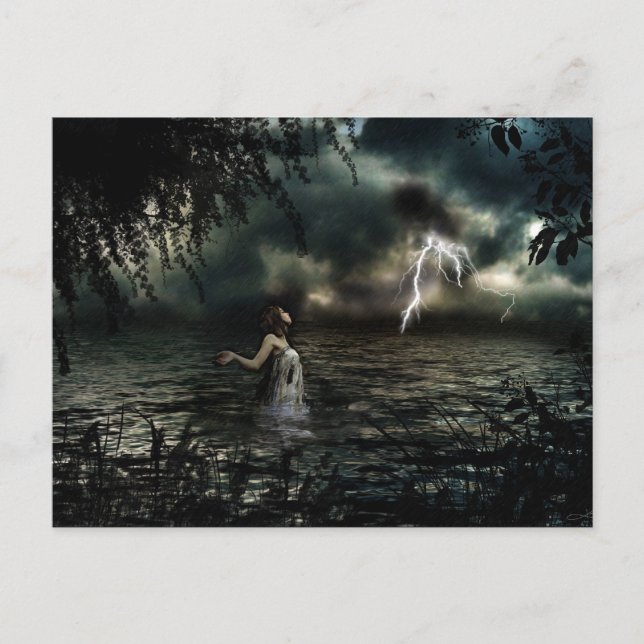 Tvätta av min sins - vykort (Framsida)