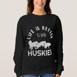 Tvätta bättre med Huskies Husky Hund Pet T Shirt