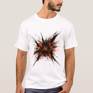 Tvätta bild med blandad Pastel Färg T Shirt
