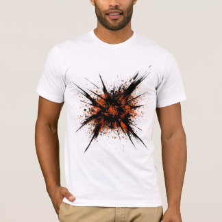 Tvätta bild med blandad Pastel Färg T Shirt