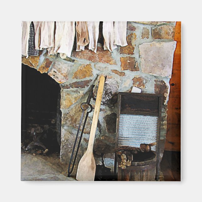 Tvätta dag magnet (Framsidan)