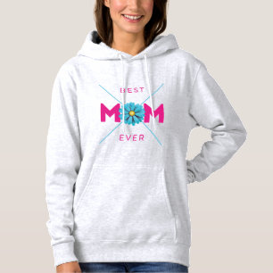 Tvätta designtexten bäst Mamma någonsin med hjärta T Shirt