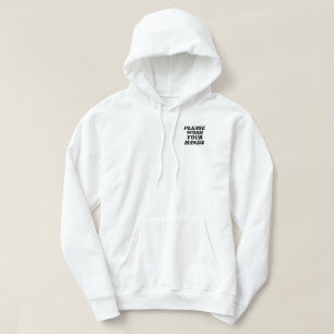 tvätta din händer-fickplacering hoodie