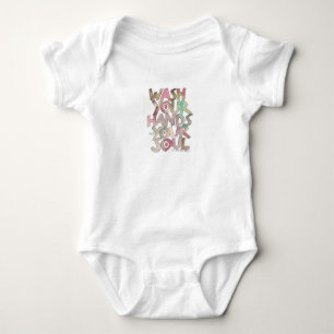 Tvätta din Händer och din söta Baby-kostym T Shirt