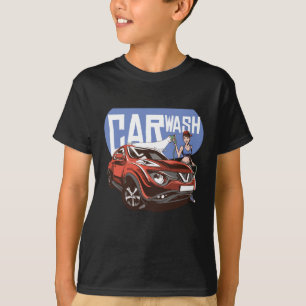 Tvätta flicka t shirt