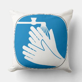 Tvätta Händer (Hälsa och säkerhet) (Hygien) Kudde