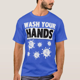 Tvätta händer-hygienoffert t shirt