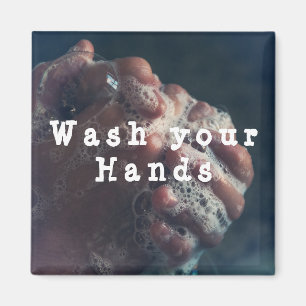Tvätta Händer Magnet
