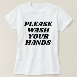 tvätta händer t shirt