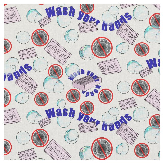 Tvätta Händer Tyg (Närbild)