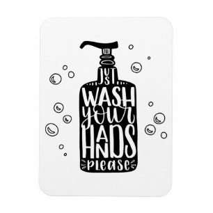 Tvätta Händerna Magnet