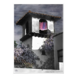 Tvätta i utskriften Tall Torn Open Edition Fototryck