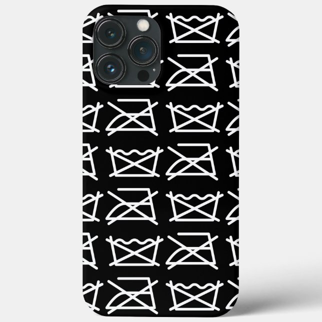 TVÄTTA INTE! INTE JÄRN! Fodral-Mate iphone case (Baksida)