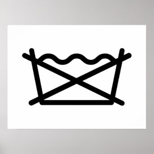 TVÄTTA INTE! POSTER