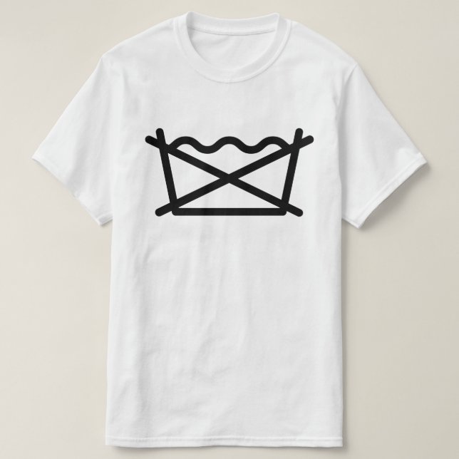 TVÄTTA INTE! TEE (Design framsida)