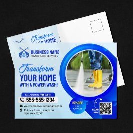 Tvätta kammarens Städning tryck Tvättar Vykort