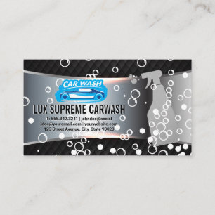 Tvätta Logotyp automatiskt Spray Flaska Soap B Visitkort