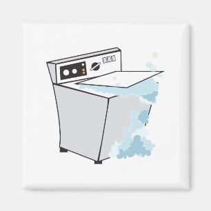 Tvätta Maskin Magnet