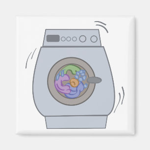 Tvätta Maskin Magnet
