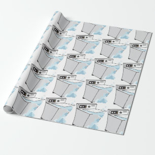 Tvätta Maskin Presentpapper