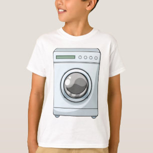 Tvätta maskinen tee shirt