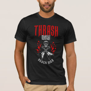 Tvätta Metall dör aldrig T Shirt