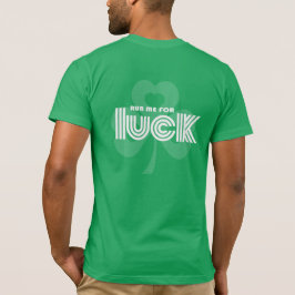Tvätta mig för Tur. Shamrock St. Patrick's Day T Shirt