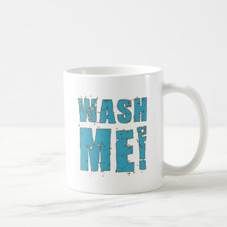 Tvätta mig! kaffemugg