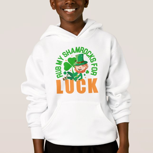 Tvätta mina shamrocks för Tur Funny St patrick's d T Shirt (Framsida)