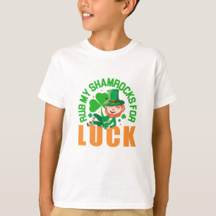 Tvätta mina shamrocks för Tur Funny St patrick's d T Shirt