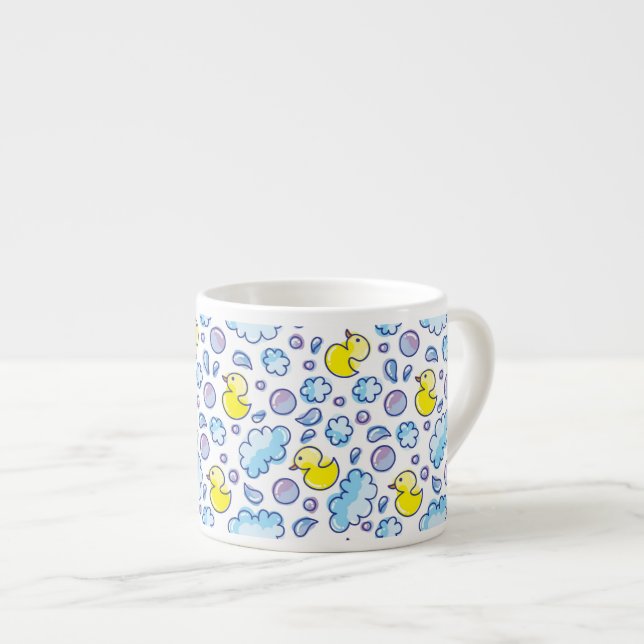 tvätta mönster espressomugg (Framsida höger)