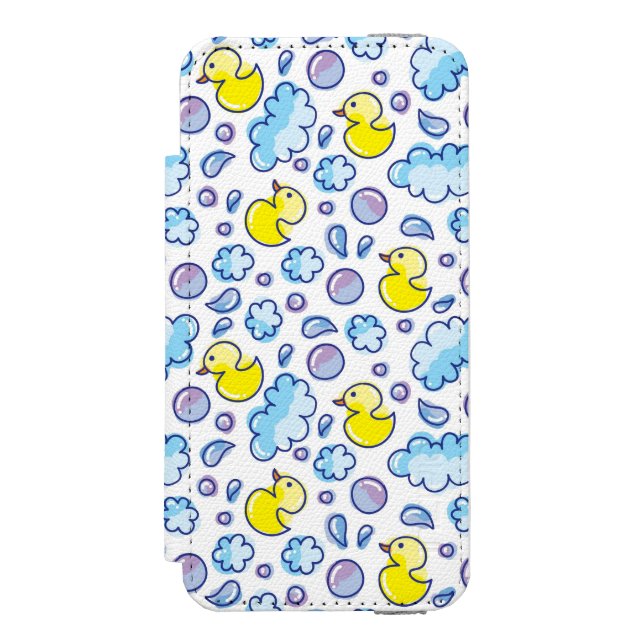 tvätta mönster incipio iPhone wallet skal (Folio Framsidan)