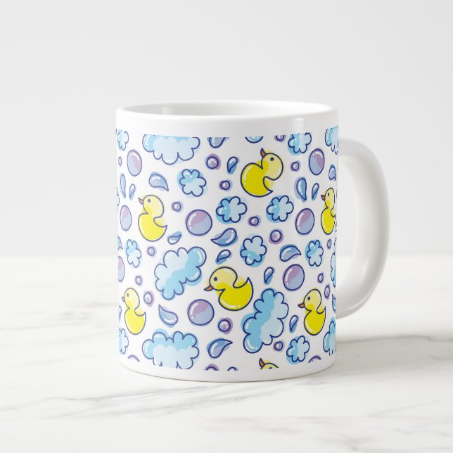 tvätta mönster jumbo mugg (Framsida höger)