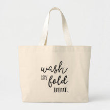 Tvätta torr veckrepetition, den stora totot, tvätt