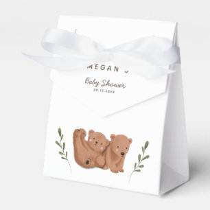 Tvätta Twillingar med babyskor Presentaskar