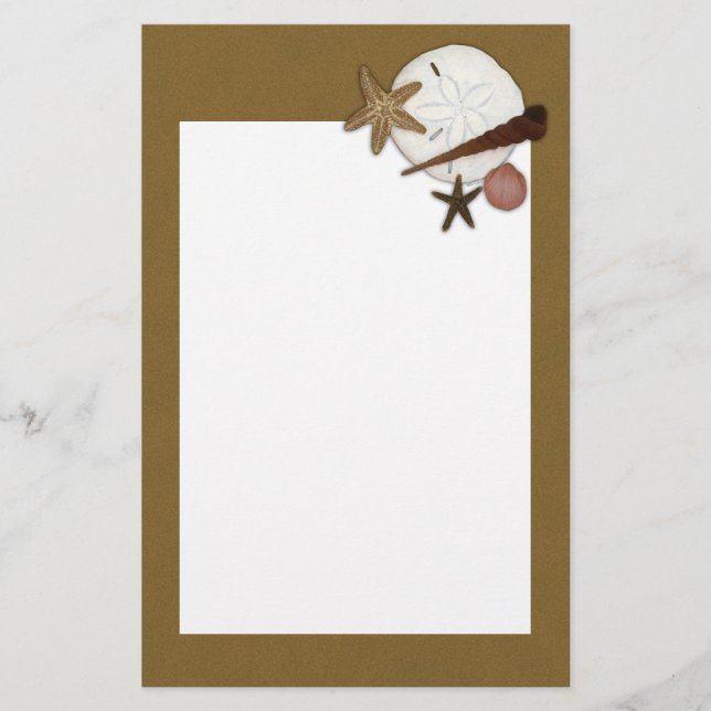 Tvättad Ashore brevpapper (Framsida)