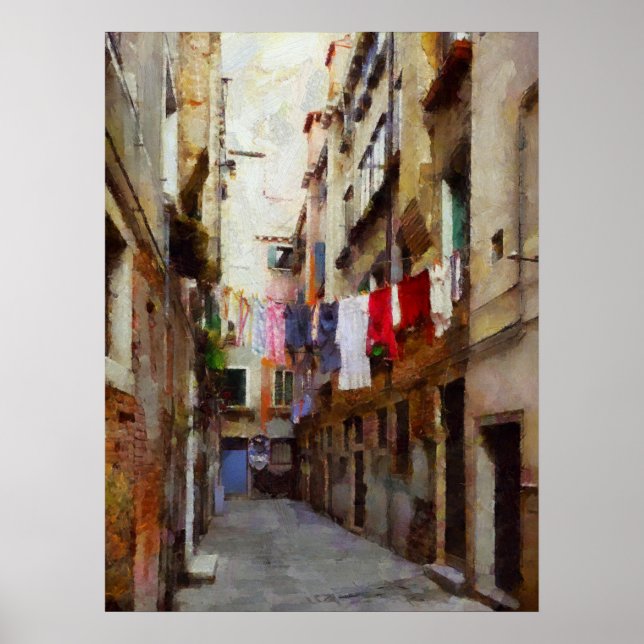 Tvättande dagskonst poster (Framsidan)